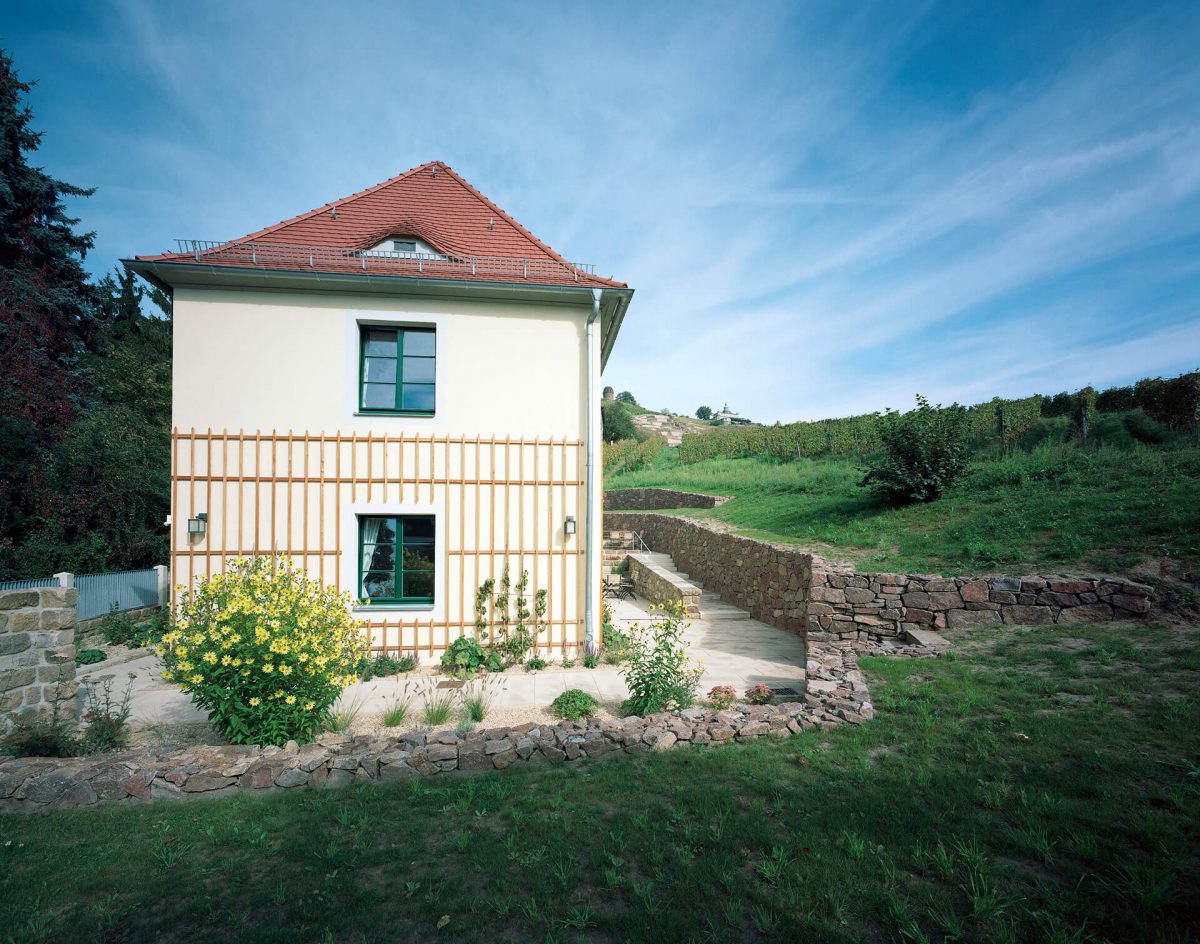 Blaurock landschaftsarchitektur dresden Gästehaus Weingut Hoflößnitz