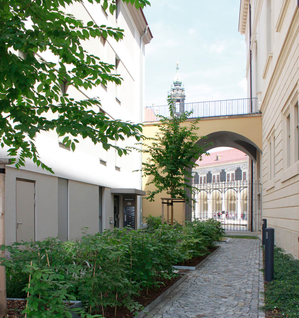 landschaftsarchitektur dresden Löwenhof Dresden