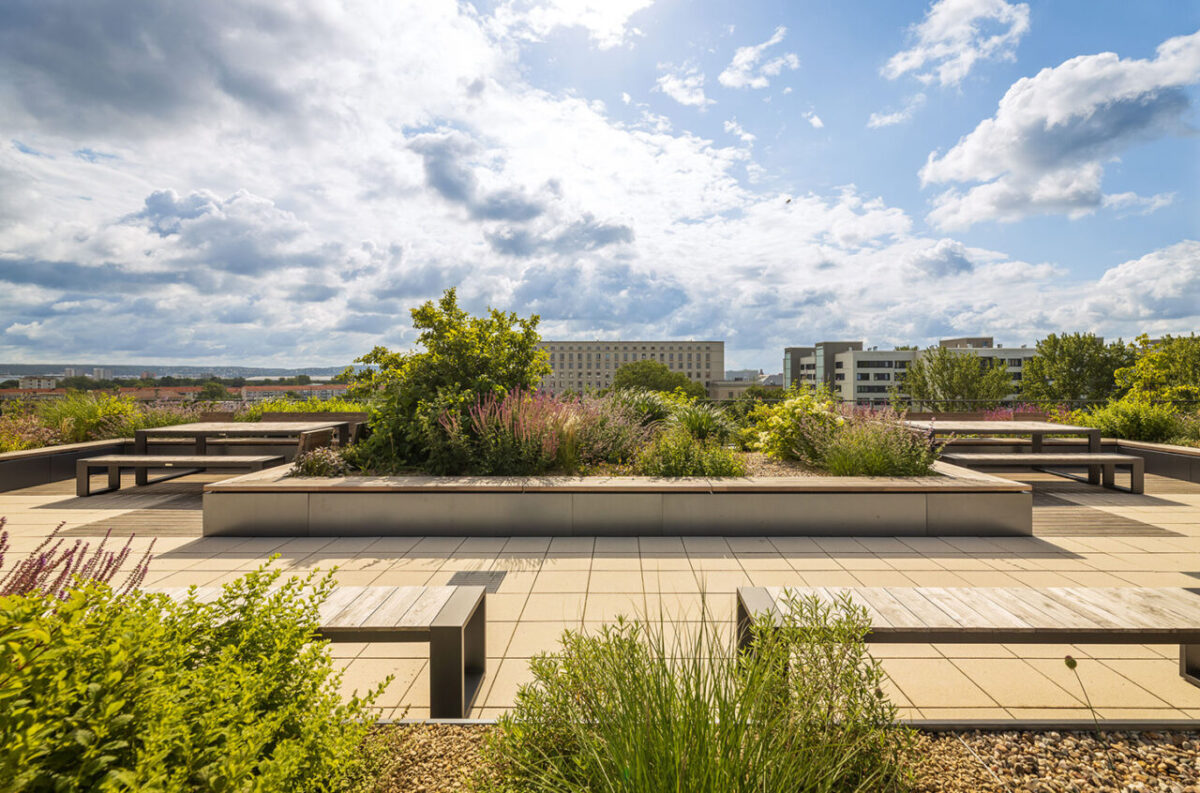 SachsenEnergie AG Dachterrasse Blaurock LA